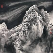 曾刚山水画视频,自然与人文的和谐交响