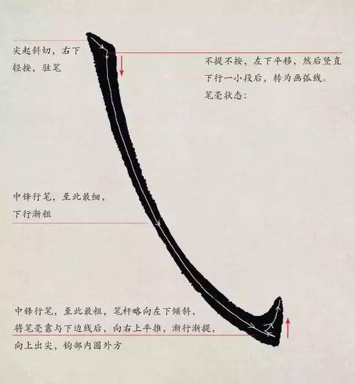 欧楷竖钩的写法视频,欧楷竖钩书写技巧解析