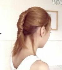 自己剪马尾的方法视频,视频教学，剪出时尚马尾发型