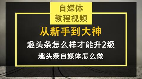 自媒体教学视频,轻松掌握内容创作与传播技巧