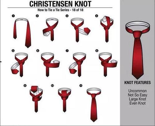 领带打法视频慢动作