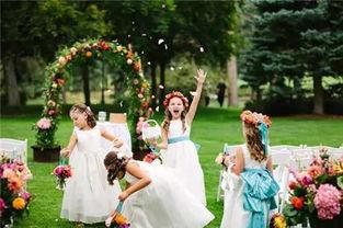 婚礼撒花瓣视频